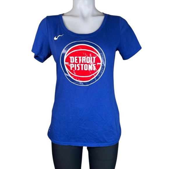 Nike Pistons Dri-Fit T-Shirt Women’s Size S 🏀 - Picture 1 of 8